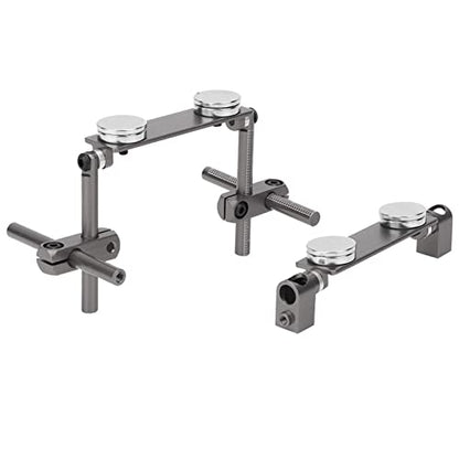 Milltrip RC Magnetic Body Mounts,Magnetic Body Shell Mount | Aluminum Magnetic Body Shell Mount Kit, Body Post Mount for 1/10 RC Racing Car(Titanium) - color: Titanium