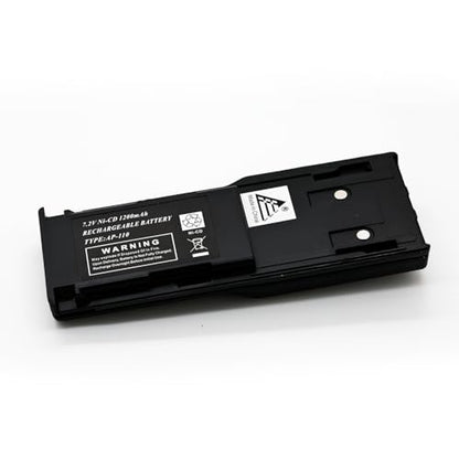 ExpertPower® 7.2V 1200mAh NiCd Battery for Motorola HNN8148, HNN8148A, HNN8148B | Compatible with Radius P110 | Reliable OEM-Equivalent Rechargeable Pack - size: HNN-8148