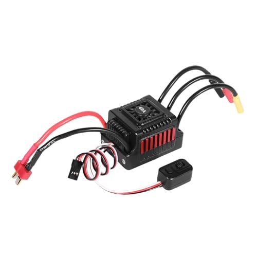 Brushless Motor Electric Speed Controller Sensorless Adjustable RC Accessory for Truck, Style F - color: Style F