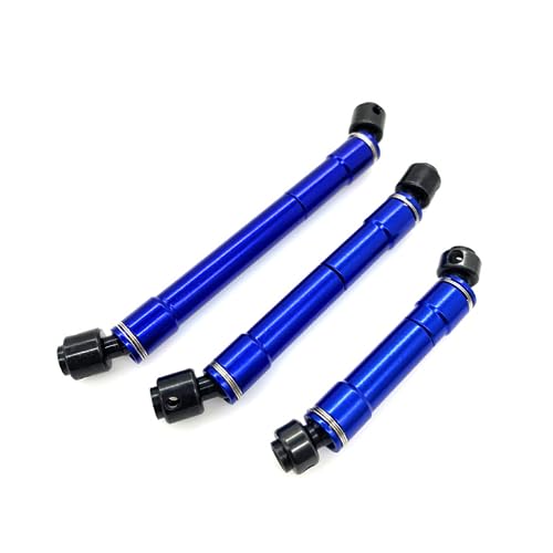 Metal Front + Middle + Rear CVD Drive Shaft Set RC Parts for TRAXXAS TRX6 1/10 RC Crawler Car