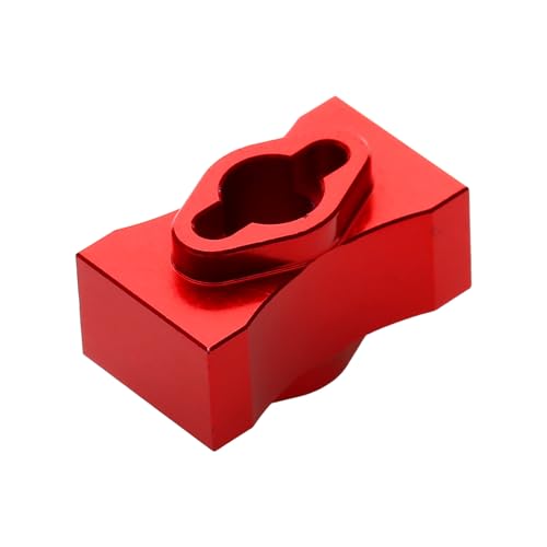 Aluminum Differential Locker Diff Lock Spool RC Upgraded Parts for LOSI 22 Drag RC Car, Red - color: Red
