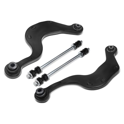 A-Premium Set of 4, Rear Upper Rearward Control Arm, Sway Bar Link | Compatible with Chevrolet Traverse 09-17, GMC Acadia 09-17, Acadia Limited 07-16, Buick Enclave 08-17, Saturn Outlook 07-10