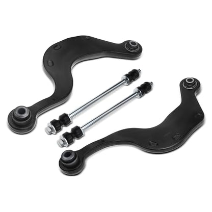 A-Premium Set of 4, Rear Upper Rearward Control Arm, Sway Bar Link | Compatible with Chevrolet Traverse 09-17, GMC Acadia 09-17, Acadia Limited 07-16, Buick Enclave 08-17, Saturn Outlook 07-10