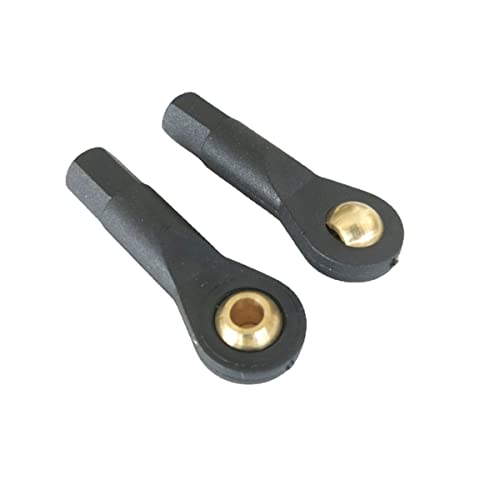 4pcs Nylon Ball Head Universal Ball Head Nylon Link Rod End Ball Joint Head for RC Crawler Car M2 M3 M4 M5 - color: M5 Thread Pull Rod Hole (5mm Ball Head Hole)