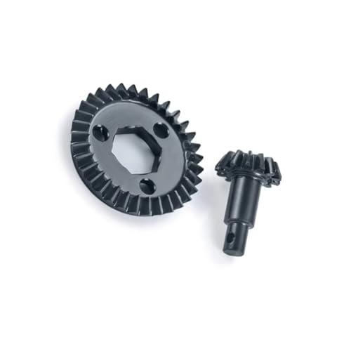 RC Modifications Spare Compatible with Axial UTB18 for Capra 1/18 RC Crawler Car Upgrade Parts Hard Steel F9 Front & Rear Axle Differential Gears