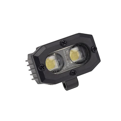 DKKY RC Car Lights LED Spotlights 1/10 Scale RC Crawler Accessories for Axial SCX10 90046 Traxxas TRX4 TRX6 Wraith RR10 MST Redcat Gen8 (4 Dual Lights Without Controller) - style: 4 Dual Lights without Controller