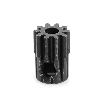 48DP 10T Metal Pinion, 2.3mm Shaft Bore Gear for 1/16 1/18 RC Car | CNC Hardened Steel Gear, Metal Motor Gear for 2.3mm Shaft Motor, 1/16 1/18 RC Car Metal Gear Upgrade Part 4Pcs
