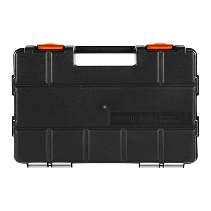 VEVOR 3-Pack Small Parts Organizer, 21 Compartments Tools Organizer Box with Removable Dividers, PP Hardware Storage Box with Safety Latch & Portable Handle for Nuts, Bolts, Screws, Nails