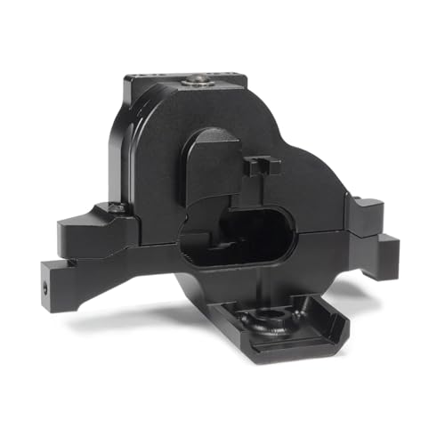 Aluminum Alloy Motor Plate Upper Spur Gear Cover for 1/10 RC Car Crawler TRX4 Chassis Bronco Defender Sport K5 TRX6 8290 Upgrade (Black Full Set) - color: Black Full Set