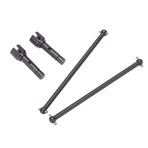 1 Pack CVD Drive Shaft Universal Metal Rear Drive Shaft Set for YK 4012 4013 RC Vehicle, High - Strength Steel Dogbone Axle Replacement for Remote Control Cars