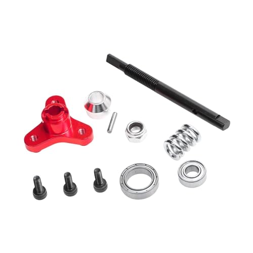 RC Car Clutch Combination Assembly Replacement Part Compatible with 2WD XL5vxlslipper 1/10 Scale RC Vehicle- Red - color: Red