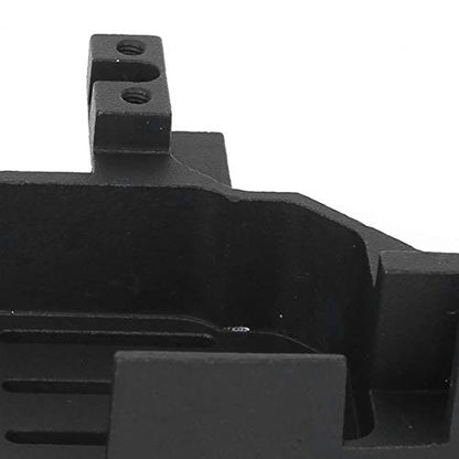 Metal Front Bumper Upgrade for 1/10 RC Crawler Lightweight Aluminium Alloy Black 1 Piece