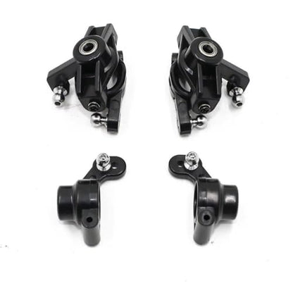 Compatible with Wltoys 144001 144002 144010 124016 124017 124018 124019 RC Car Upgrade Parts Steering Cup C-Hub Carrier Rear Hub Set RC Car Accessories
