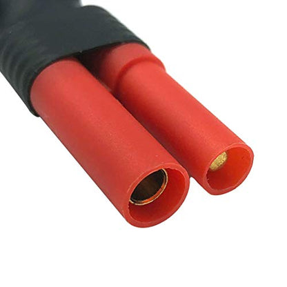 FLY RC 5pcs T Male to HXT 4mm Connector No Wires RC LiPo Battery Connector Adapters for Redcat RC Cars Trucks Crawlers Buggies