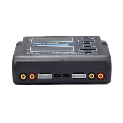 LiPo Battery Charger Dual RC LiPo AC150W DC240W 10A C240 Balance Battery Chargers Discharger for 1-6S LiPo Li-ion Life LiHV 1-15S NiCd NiMH PB Smart Battery RC Car