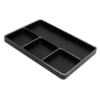 1/10 /8 RC Model Car Metal CNC Fourgrid Simple S Pan Storage Box Metal Nut S T BlackRC Rep S Tray RC Rep S T 4 Ids Aluminum Oy S T with Magnetic Pad for /10/8 RC Car RC Pla Blac - color: Black