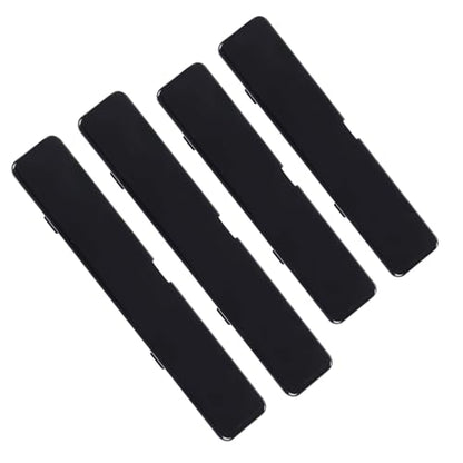 Roof Rails Rack End Cover Compatible with Toyota RAV4 2019-2024 ABS Roof Rack Cover Cap Shell Replacement 4Pcs Glossy Black Exterior Accessories