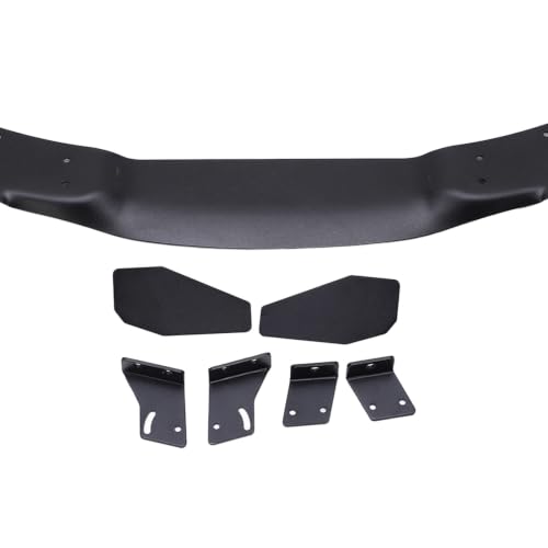 Aluminium Alloy Rear Spoiler Wing for 1/10 RC Racing Drift Car — Reduces Air Resistance, Enhances Stability, Easy Install, Black Powder Coat Finish
