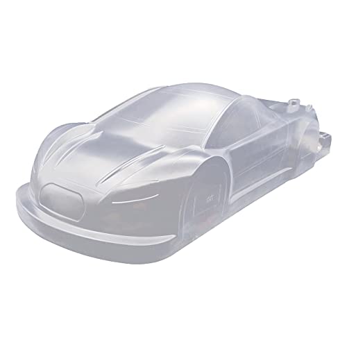 SANTAIZI 1/10 RC Body Clear LEXAN PC Shell Width 190mm for Drift Onroad Touring Cars Competition Level Racing （0.8mm Thick Version 0413）
