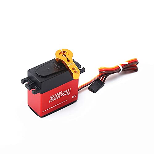 HUIOP Motor, Motor Combo Set 3650 4300KV Motor 60A Brushless ESC 25kg Servo w/ 25T Servo Arm for 1/10 RC Car Off-Road Truck