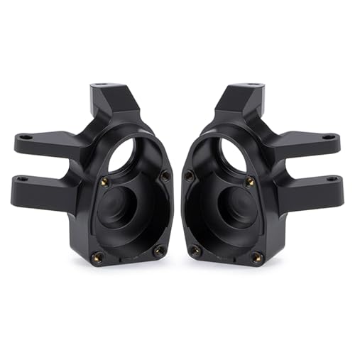 for 1.9UTB SCX10 III 204g Black Brass Steering Knuckles Portal Cover for 1/10 RC Crawler Axial AR45P Currie F9 Axle(Diff Cover) - color: Diff Cover