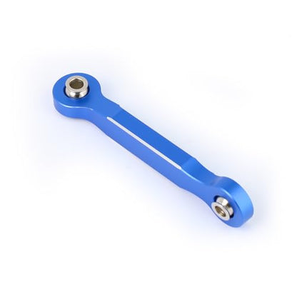 Aluminum Alloy Steering Linkage Tie Rod Upgrades for 1/5 X-MAXX (Blue) - color: Blue
