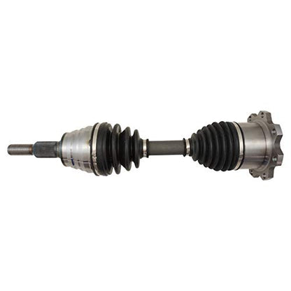 TRQ Front Driver and Passenger Side CV Axle Shaft Assembly Set for 2011-2014 Chevrolet Silverado 2500 HD Silverado 3500 HD GMC Sierra 2500 HD Sierra 3500 HD - style: CSA64117