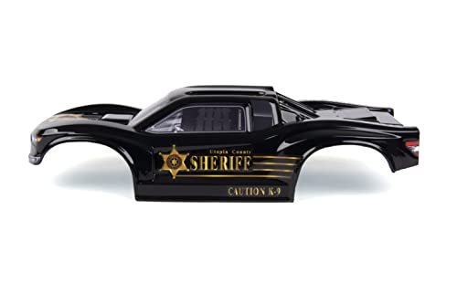 Custom Body Police Style Compatible for ARRMA VORTEKS 3S 4x4 4x2 BLX 1/10 Stadium Truck(V-PB-01) - color: Policeb