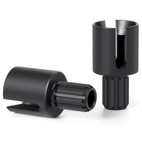 RC Car Differential Cup for X-Maxx 8S 77086-4 for Buggy 1/5 1Pair Metal Diff Drive Cup RC Trucks Car Upgrade Parts Model Accessories Modified Crawlers(Single) - size: Single
