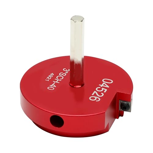 HFS(R) 8-Piece PVC Pipe Reamer Kit – for SCH 40 PVC, CPVC & ABS Pipes (1/2", 3/4", 1", 1-1/4", 1-1/2", 2", 3", 4") – Fits 1/2" Drill – Durable Carbide Cutters for Fast Debris Removal - size: 1/2", 3/4", 1", 1-1/4", 1-1/2", 2", 3", 4"