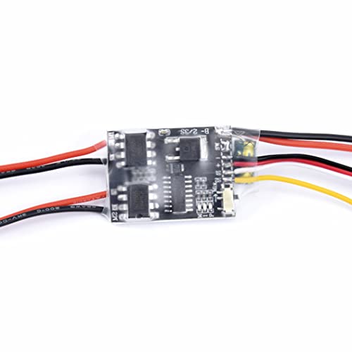Bidirectional 5A ESC Brushed Speed Controller Dual Way ESC, 4PCS | 2S-3S Lipo for RC Model Boat/Tank 130 180 Brushed Motor Spare Parts