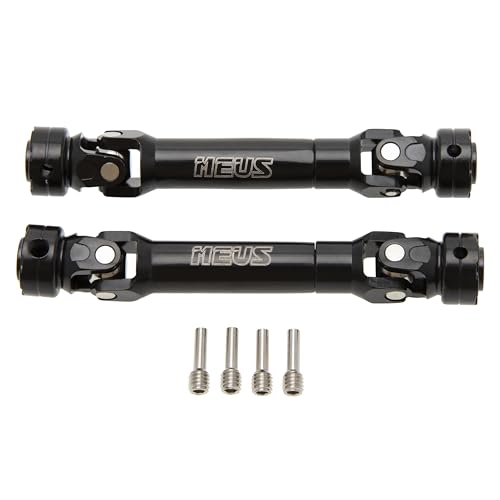 MEUS RACNIG 2pcs SCX10 Driveshafts for 1/10 RC Crawler Axial SCX10/Tamiya CCO1/Redcat Gen8 etc.. (75mm) - color: 75mm