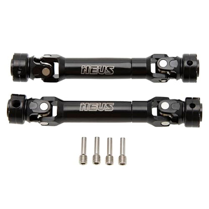 MEUS RACNIG 2pcs SCX10 Driveshafts for 1/10 RC Crawler Axial SCX10/Tamiya CCO1/Redcat Gen8 etc.. (75mm) - color: 75mm