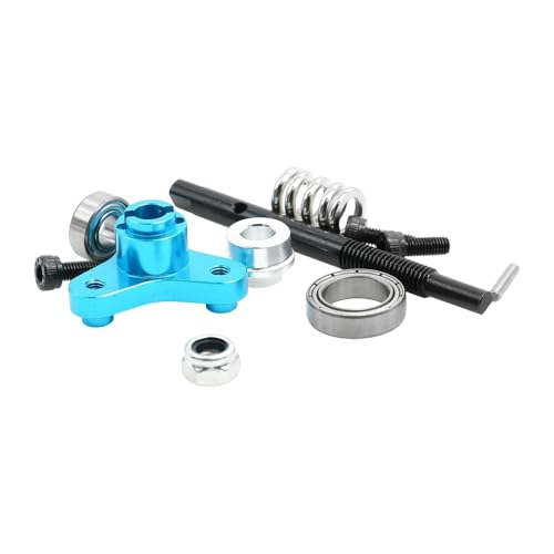 DYNWAVE RC Car Clutch Combination Assembly 1/10 Parts Easy to Use RC Car Replacement Part Clutch Combo for 2WD XL5vxlslipper, Blue - color: Blue