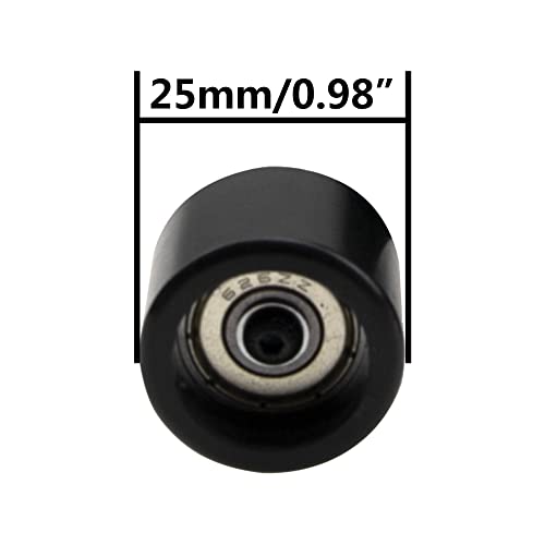 1Set ShareGoo RC Wheelie Bar Front Stand Up Wheel Anti-Roll Head-up Wheel Compatible with 1/8 Losi LMT 4WD Solid Axle RC Monster Truck Car