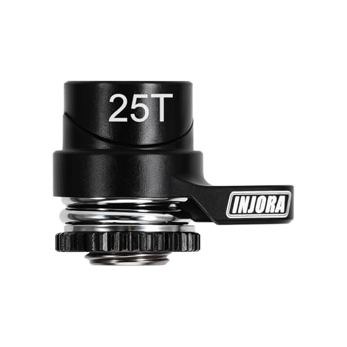 INJORA 25T Aluminum Servo Saver with Servo for GROM Mini Kraton Losi Nascar