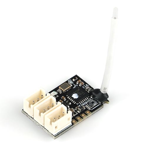 Flysky GMr-C3 Receiver, 2.4GHz ISM 3CH AFHDS 3 Receiver PWM Output Single Antenna Compatible Noble NB4+ Noble NB4 Pro+ RC Transmitters for RC Cars