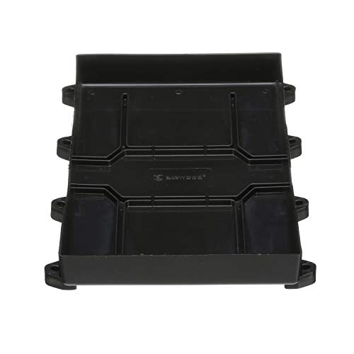 Attwood 9099-5 Battery Tray With Strap, 29/31 Series Battery, 12 7/8-Inches L x 7-Inches W, For Up to 10 1/2 Inches Tall