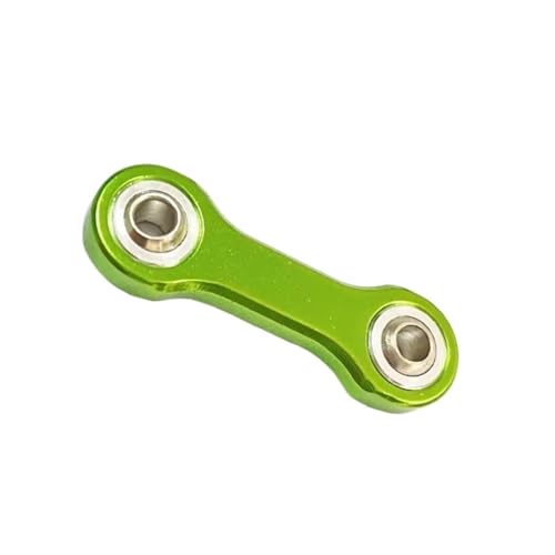 RC Tie Link Rods Compatible with ARRMA for SENTON 3S 1/10 RC Car Part 1pieces Aluminum Alloy Durable Steering Link Rod Steering Linkage Tie Rod(Green) - color: Green