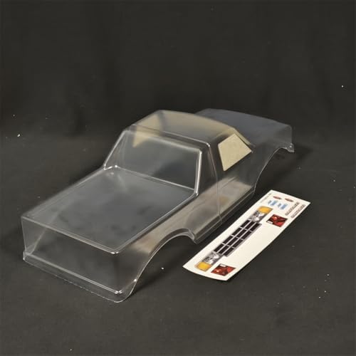 SANTAIZI 1/10 Scale Car Shell Rc Body Shell Replacement for MT 260 Wheelbase Turck (Clear)