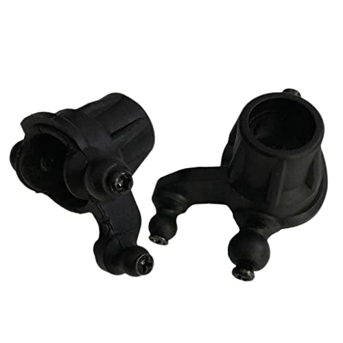 1/16 RC Front Steering Hub Compatible with XLH 9130/9136/9137, 2 Pack Iron Upgrades for Buggy Car