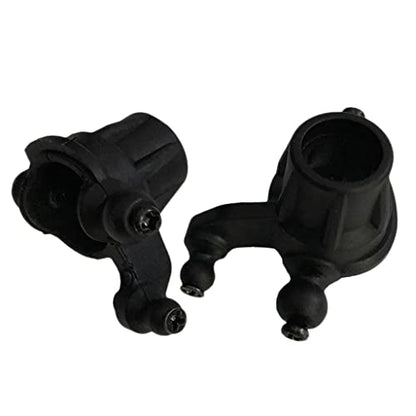 1/16 RC Front Steering Hub Compatible with XLH 9130/9136/9137, 2 Pack Iron Upgrades for Buggy Car