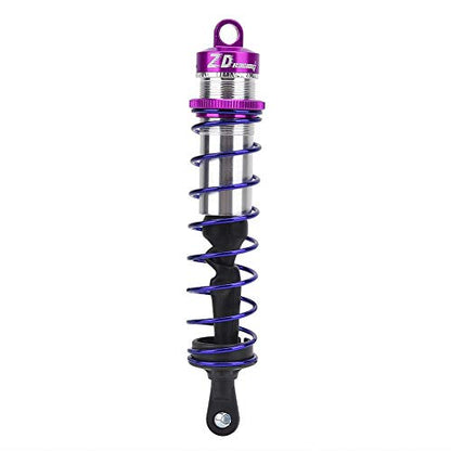RC Shocks, Adjustable Oil Pressure Metal Shock Absorbers 4pcs Front Rear for 1/8 Scale Off-Road Racing Hobbyists and Daily Use