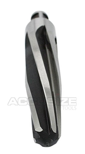Accusize Industrial Tools Chucking Reamer, 1-3/16 in, 0521-1316 | 1-3/16" HSS Aligning Reamer with 3/4" Weldon Shank - size: 1-3/16 in.