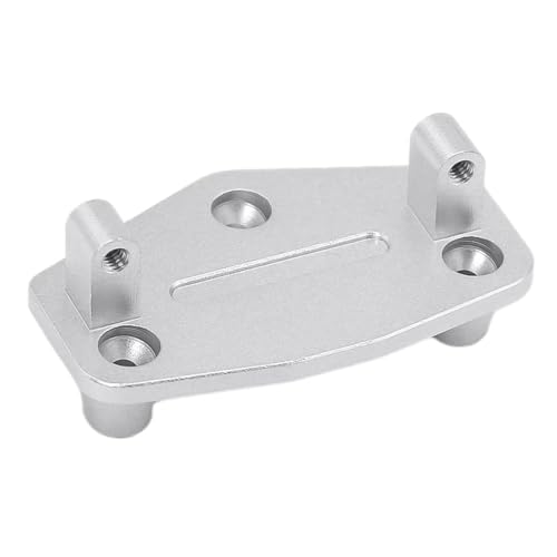 Compatible with LOSI for Mini for LMT RTR-LOS01026 4X4 1/18 Rc Monster Truck Upgrade Parts Aluminum Servo Mount Bracket 7075 RC Accessories(Silver) - color: Silver