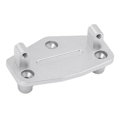 Compatible with LOSI for Mini for LMT RTR-LOS01026 4X4 1/18 Rc Monster Truck Upgrade Parts Aluminum Servo Mount Bracket 7075 RC Accessories(Silver) - color: Silver