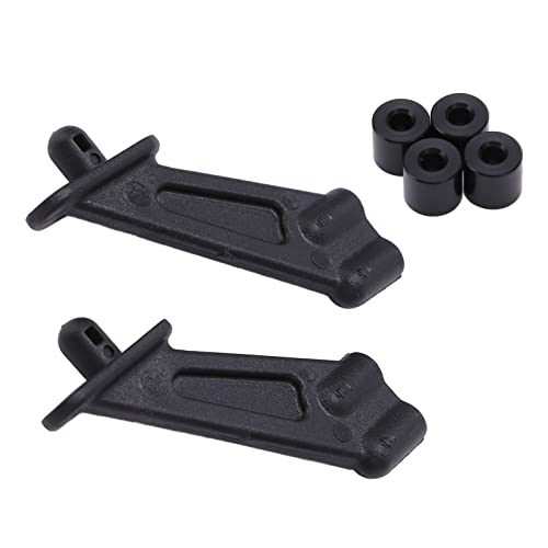 RC Car Rear Wing Bracket High Strength Plastic Black Lightweight Stable Performance for ZD Racing DBX10 7531 1/10 Off Road Vehicle