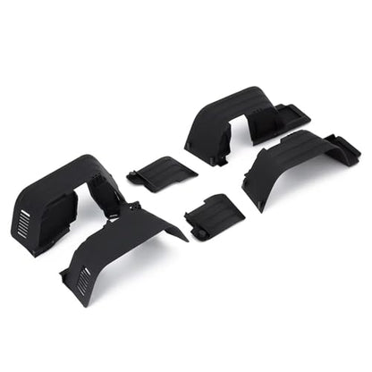 RC Models Parts For Axial For SCX10 II 90046 90047 1/10 1 Set RC Crawler Upgrade Plastic Front Rear Mud Flaps Fender Remote Control Car Repair Parts