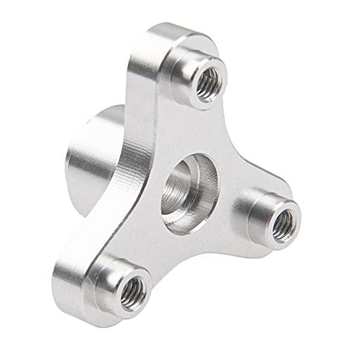 Aluminum Alloy Slipper Clutch Eliminator Compatible with Traxxas Stampede Slash Bandit Rustler VXL XL5 2WD 1/10 RC Car (Silver) - color: Silver