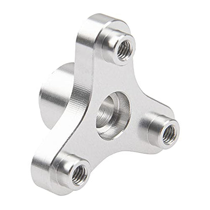Aluminum Alloy Slipper Clutch Eliminator Compatible with Traxxas Stampede Slash Bandit Rustler VXL XL5 2WD 1/10 RC Car (Silver) - color: Silver